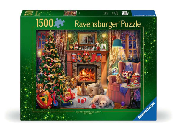 Ravensburger Puzzle Heiligabend 1500 Teile Erwachsenenpuzzle Weihnachten