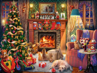 Ravensburger Puzzle Heiligabend 1500 Teile Erwachsenenpuzzle Weihnachten