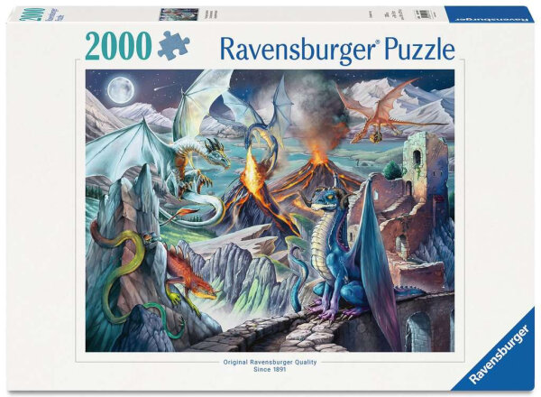 Ravensburger Puzzle Die Drachenwächter 2000 Teile Erwachsenenpuzzle Fantasy