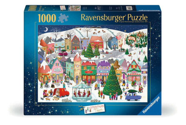 Ravensburger Puzzle Zauberhafte Weihnachtsstadt 1000 Teile Weihnachtspuzzle