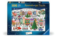 Ravensburger Puzzle Zauberhafte Weihnachtsstadt 1000...
