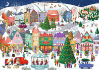Ravensburger Puzzle Zauberhafte Weihnachtsstadt 1000 Teile Weihnachtspuzzle