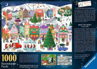 Ravensburger Puzzle Zauberhafte Weihnachtsstadt 1000 Teile Weihnachtspuzzle