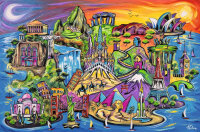Ravensburger Puzzle Schätze der Welt 3000 Teile Erwachsenenpuzzle Städte