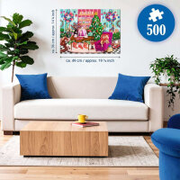 Ravensburger Puzzle Die Weihnachtsboutique 500 Teile Weihnachtspuzzle Winter