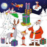 Ravensburger Kinderpuzzle Weihnachtsmann & Co. KG 3x49 Teile ab 5 Jahren