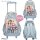 TOPModel Schulrucksack Trolley FESTIVAL FUN Hellblau 28L Reiserucksack