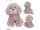 TOPModel Plüschhund Max grau 30 cm FUR EVER FRIENDS – Kuschelhund
