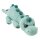 Dino World Plüschdino hellgrün 50 cm – liegender Kuscheldino mit Glitzeraugen