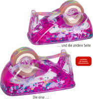 Die Spiegelburg Klebebandabroller Einhorn-Paradies mit Motiv-Klebeband ab 6 Jahren
