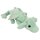 SNUKIS Plüschdrache grün 65 cm – großer Kuscheldrache mit Glitzer-Details