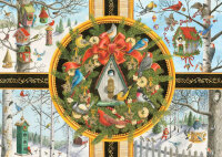 Ravensburger Puzzle Singvögel im Winter – 500 Large Pieces ab 12 Jahren