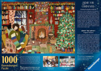 Ravensburger Weihnachtspuzzle 1000 Teile – Besinnliche Weihnachten zu Hause