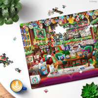 Ravensburger Disney Puzzle 1000 Teile – Disney Christmas Cafe