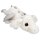 SNUKIS Plüschdrache weiß 65 cm mit Glitzer-Details
