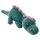 Dino World Plüschdino liegend grün 50 cm mit Glitzeraugen
