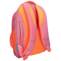 TOPModel Schulrucksack PIN IT pink-orange mit 3 Pins