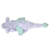 SNUKIS Plüschdrache flieder 50 cm mit Glitzer-Details