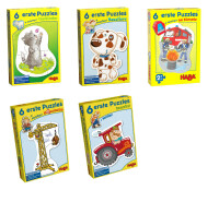 HABA® 6 erste Puzzles + Holzfigur: verschiedene zur Auswahl ab 2 Jahre