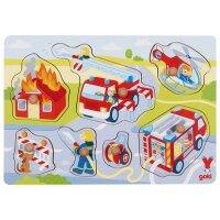 Steckpuzzle Feuerwehreinsatz