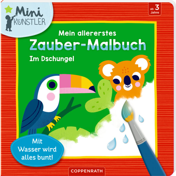 Mein allererstes Zauber-Malbuch: Im Dschungel (Mini-Künstler)