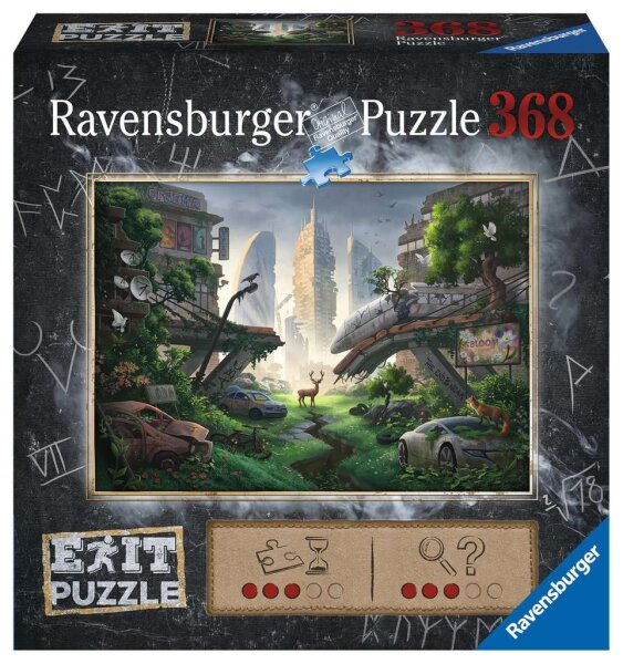 Puzzle 368 Teile - Apokalyptische Stadt