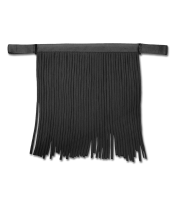 FLIEGENFRANSEN SALON, schwarz, Pony