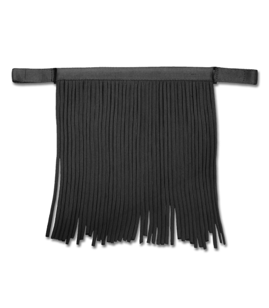 FLIEGENFRANSEN SALON, schwarz, WB