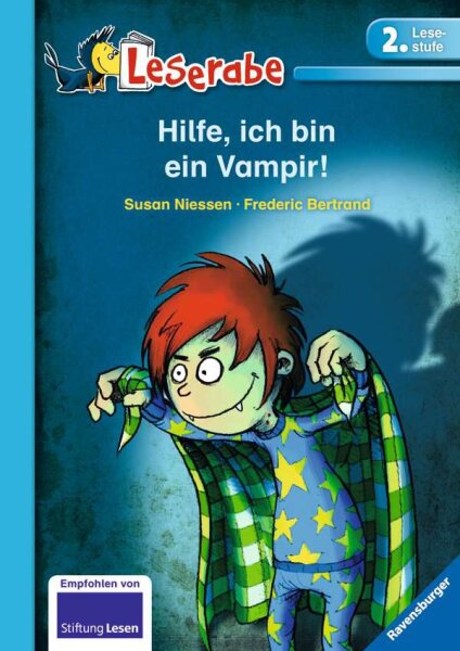 Hilfe, ich bin ein Vampir - Leserabe 2. Klasse - Erstlesebuch ab 7 Jahren