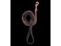 FÜHRKETTE SOFT, schwarz/roségold