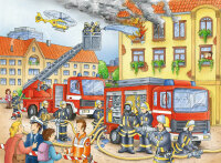 Kinderpuzzle 10822 Unsere Feuerwehr 100 Teile