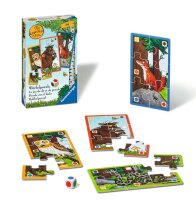 Der Grüffelo Würfelpuzzle - Reisespiel ab 3 Jahren