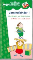 MiniLük Heft Vorschulkinder 1