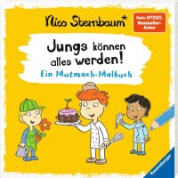 Jungs können alles werden. Ein Mutmach Malbuch