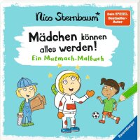 Mädchen können alles werden. Ein Mutmach Malbuch