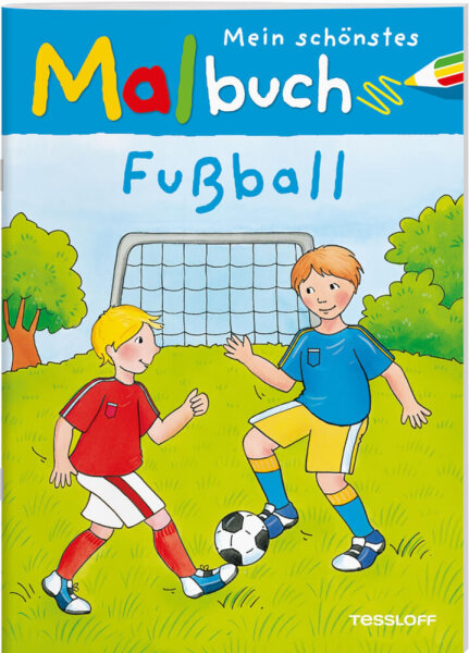 Mein schönstes Malbuch, Fußball