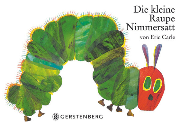 Die kleine Raupe Nimmersatt, Pappe klein, ab 3 Jahren
