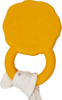Beißring Silikon Löwe Schnuffeltuch Baby Geschenk Zahnen ab 0 Monate
