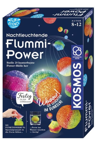 Kosmos Fun Science Nachtleuchtende Flummi-Power