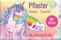 Pflasterstrips mit Glitzer Einhorn-Paradies (10 Stück)